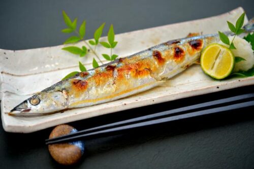 さんまの塩焼き