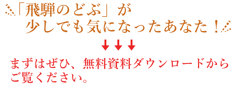 「飛騨のどぶ」が少しでも気になったあなた！まずはぜひ、無料資料ダウンロードからご覧ください。